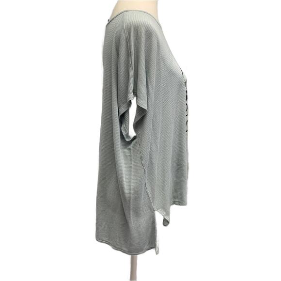 Hand Printed Upcycled Women Small Superbowl Snacks Commercials Halftime Show Tee - Picture 3 of 5